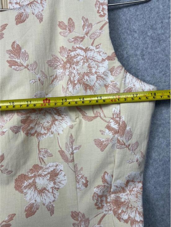 Eva Mendes Womens Sleeveless Floral Curvy Fit Flare Dress 14 Cottagecore Prairie - Picture 11 of 16